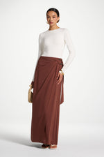 Wrap Hoop Skirt - Mocha