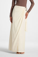 Wrap Hoop Skirt - White