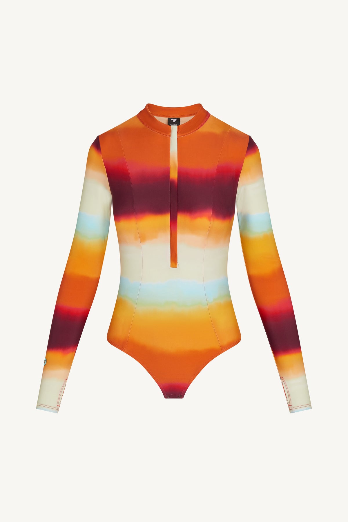 Wrap Two Piece Swimsuit & Skirt Set - Sunset Ombre