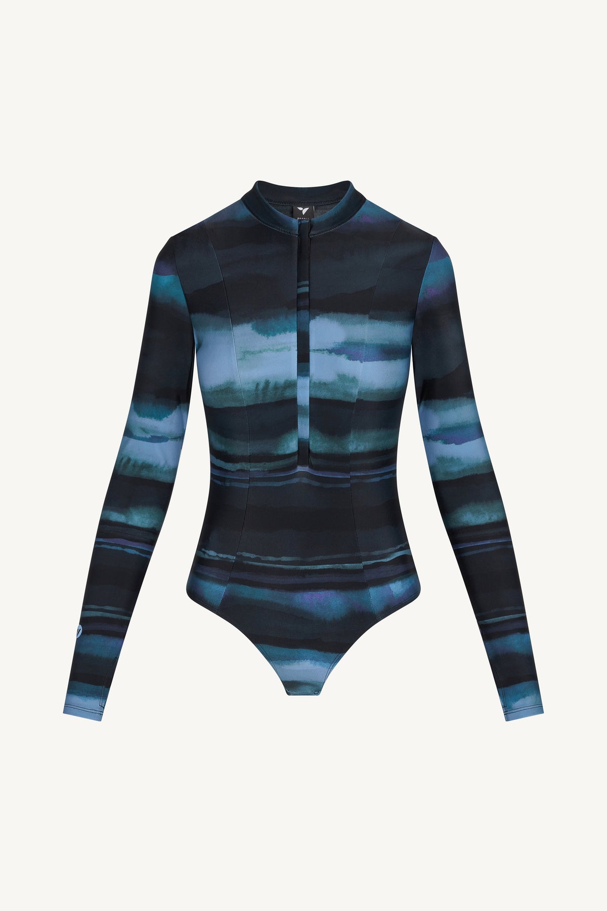 Wrap Two Piece Swimsuit & Skirt Set - Twilight Waves