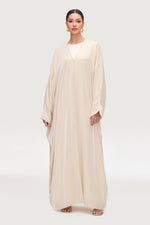 Zara Open Abaya - Moonlight