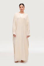 Zara Open Abaya - Moonlight