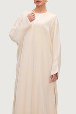 Zara Open Abaya - Moonlight
