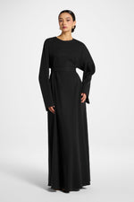Zeina Maxi Dress - Black