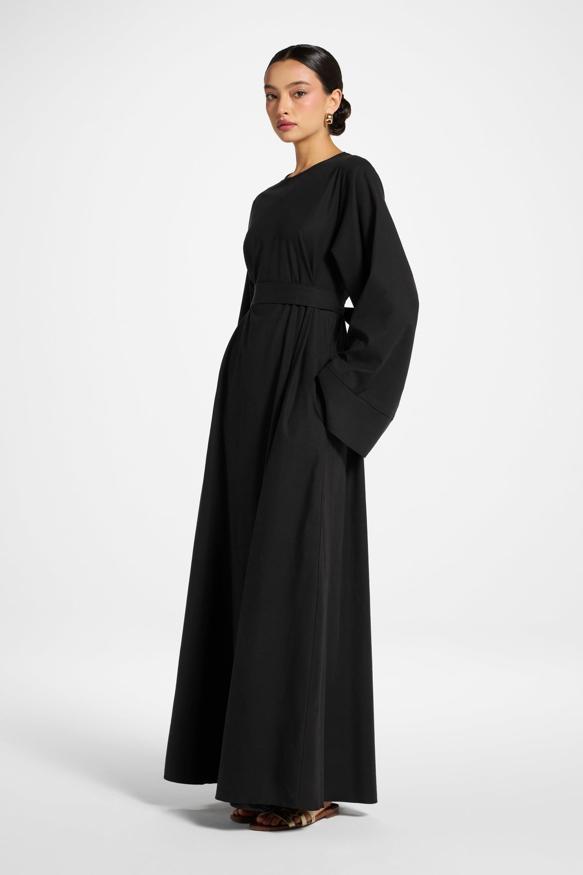 Zeina Maxi Dress - Black