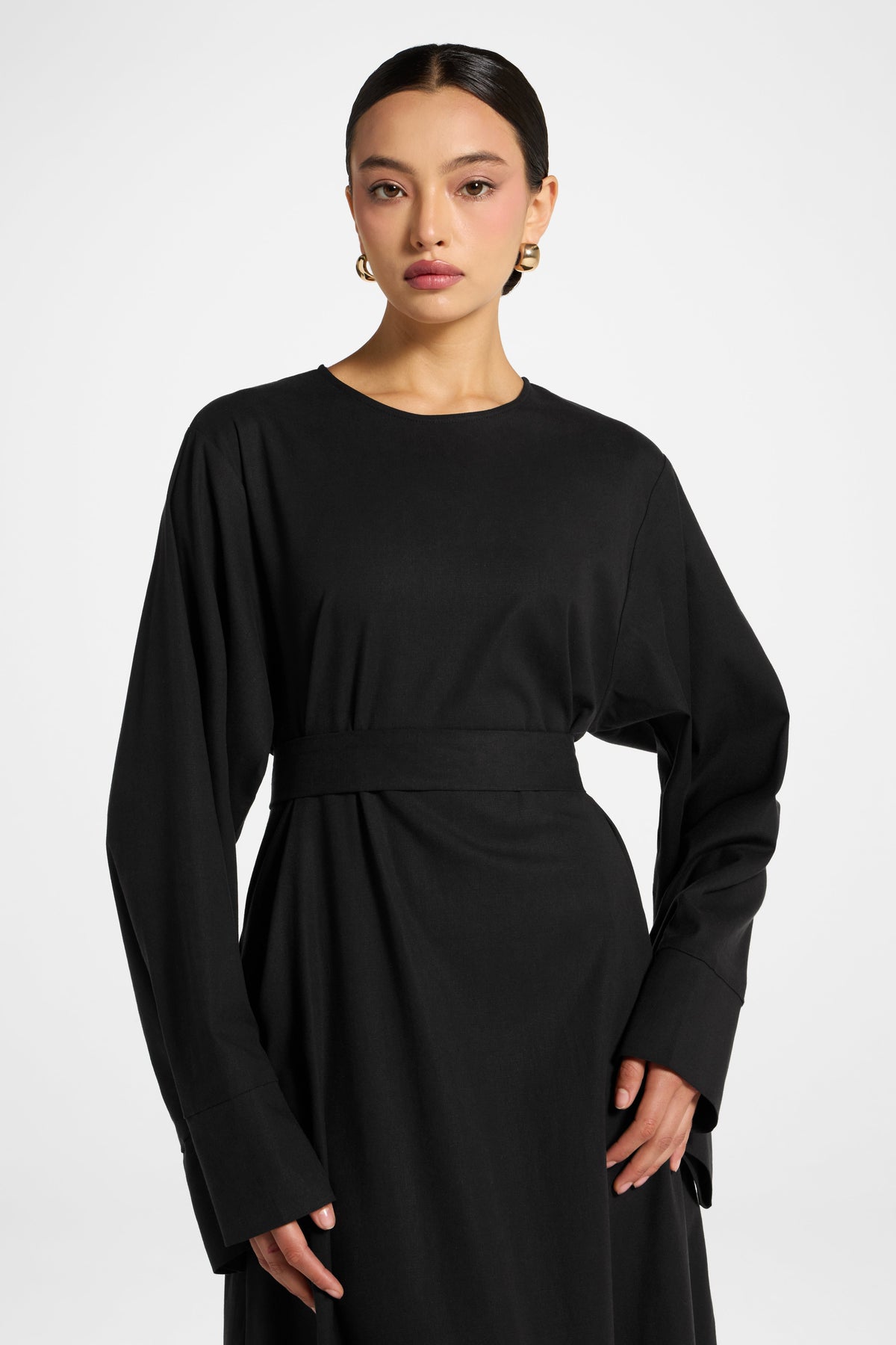 Zeina Maxi Dress - Black