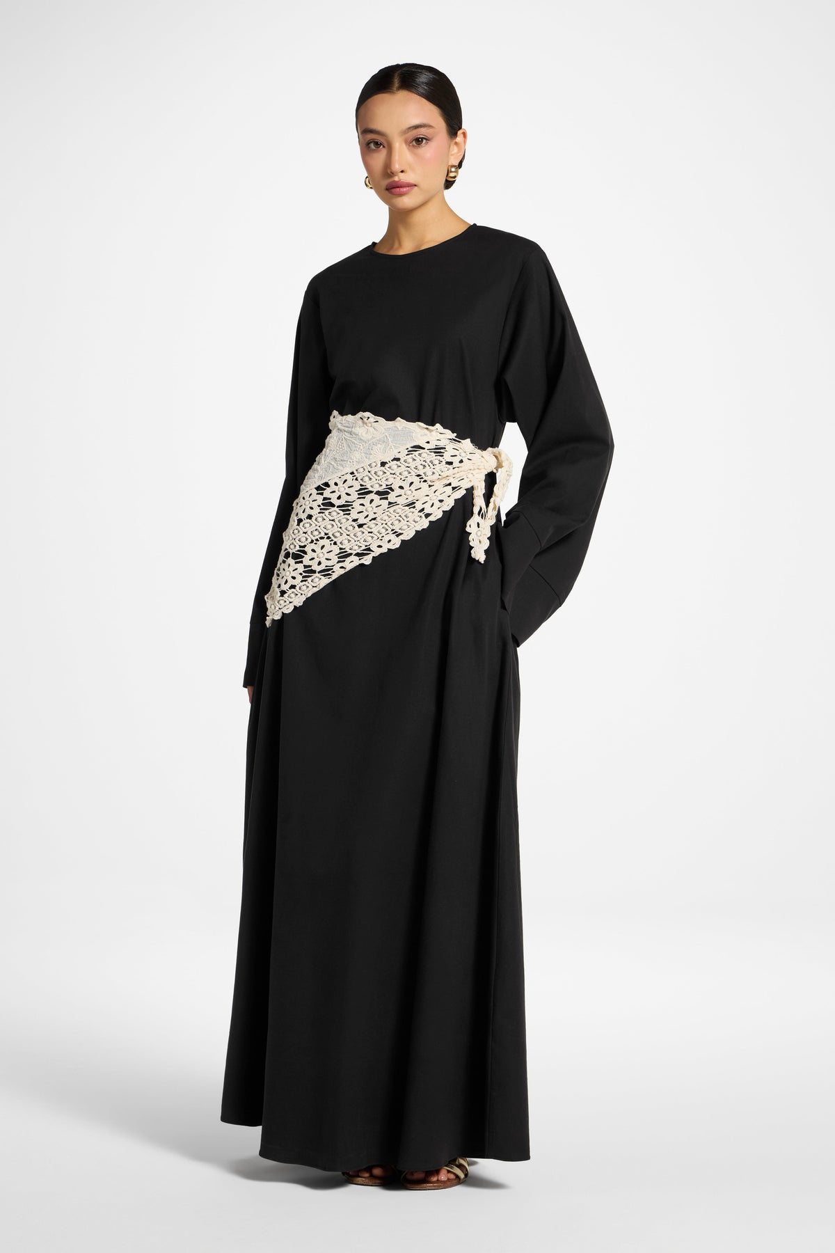 Zeina Maxi Dress - Black