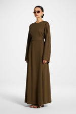 Zeina Maxi Dress - Olive