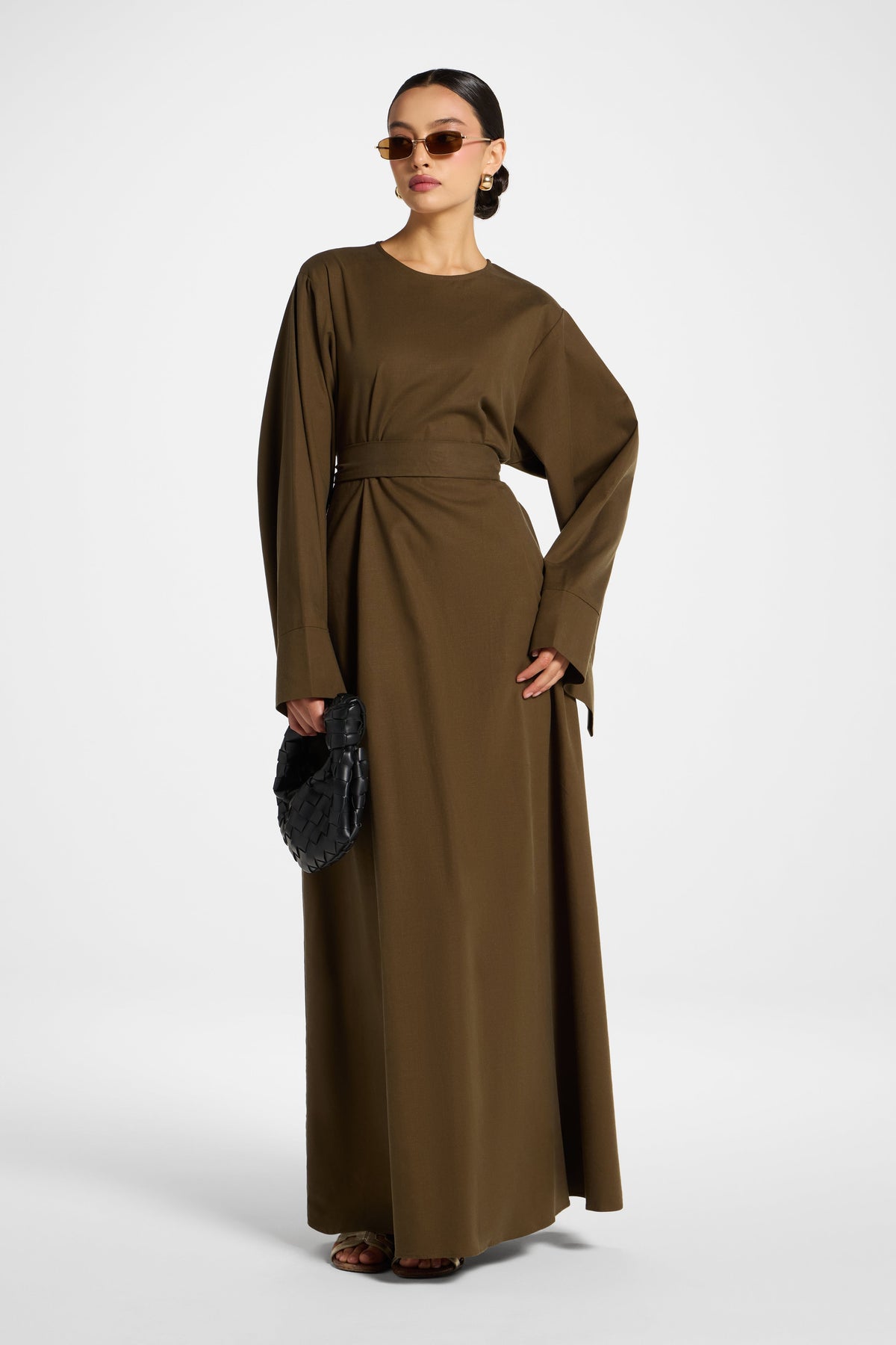 Zeina Maxi Dress - Olive