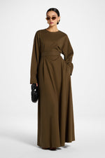 Zeina Maxi Dress - Olive