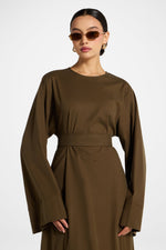 Zeina Maxi Dress - Olive
