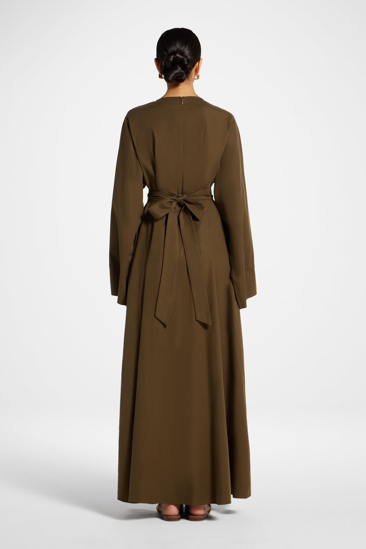 Zeina Maxi Dress - Olive
